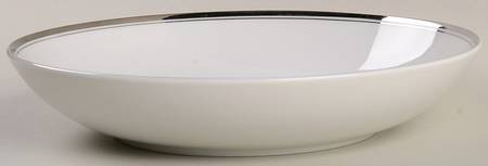 Platinum Coupe Soup Bowl by Fukagawa