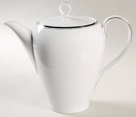 Platinum Coffee Pot & Lid