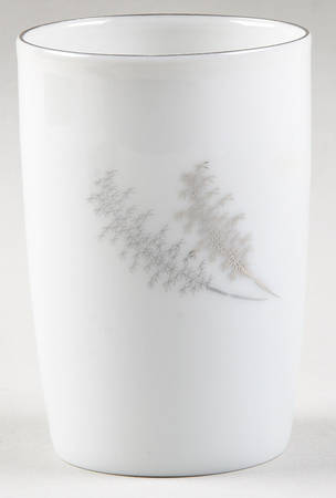 Silver Bamboo (3 Groups of Trees) Tall China Tumbler