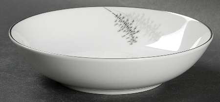 Silver Bamboo (3 Groups of Trees) Fruit/Dessert (Sauce) Bowl