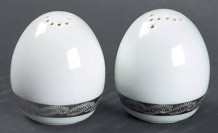 Silver Lichen Salt & Pepper Set