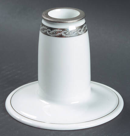 Silver Lichen 3" Candlesticks