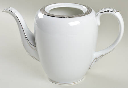 Silver Lichen Teapot No Lid