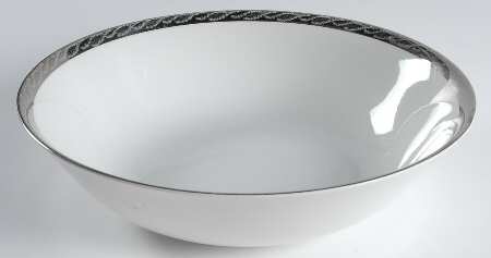 Silver Lichen 9" Round Vegetable Bowl