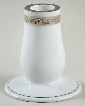 Silver Lichen 3" Candlestick
