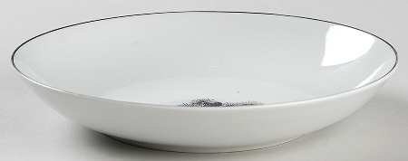 Silver Pine Coupe Soup Bowl