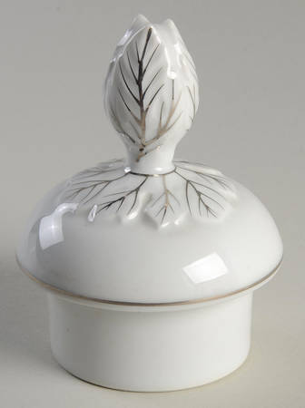 Silver Rose Lid for Coffee Pot