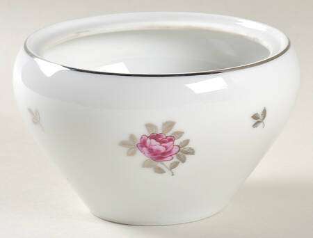 Silver Rose Sugar Bowl No Lid