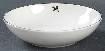 Silver Rose Fruit/Dessert (Sauce) Bowl