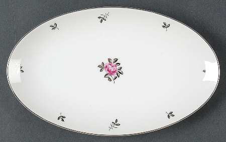 Silver Rose Relish/Gravy Underplate