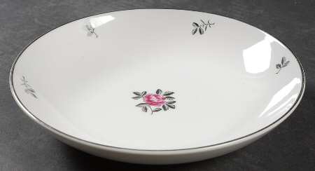 Silver Rose Coupe Soup Bowl