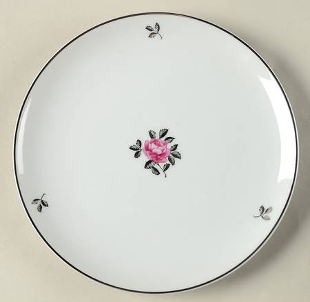 Silver Rose Bread & Butter Plate