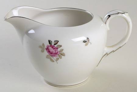 Silver Rose Creamer