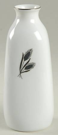 Silver Wheat Sake Bottle