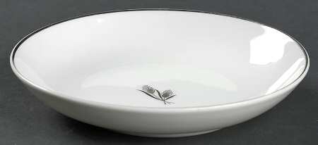 Silver Wheat Fruit/Dessert (Sauce) Bowl by Fukagawa