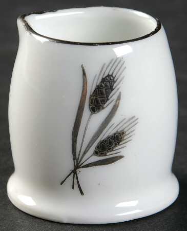Silver Wheat Individual Creamer