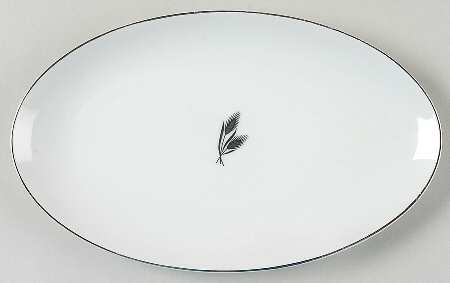 Silver Wheat Relish/Gravy Underplate