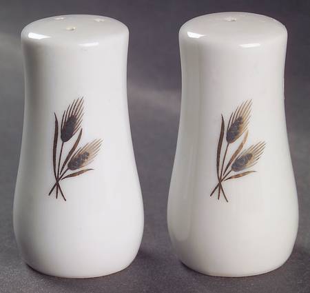 Silver Wheat Salt & Pepper Set