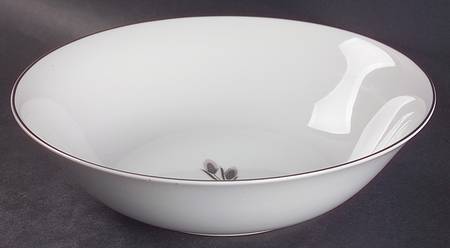 Silver Wheat 9" Round Vegetable Bowl by Fukagawa