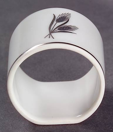 Silver Wheat Napkin Ring