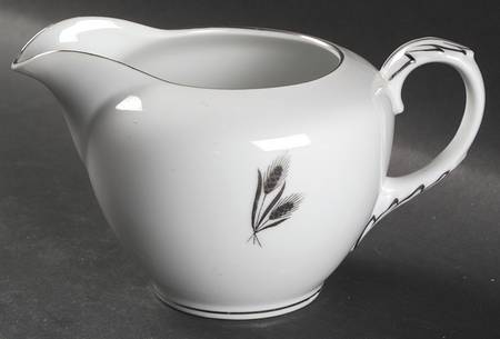 Silver Wheat Creamer