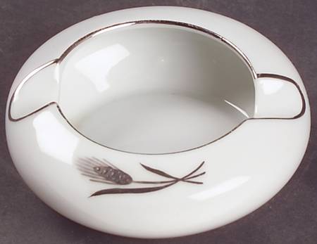Silver Wheat Small Ashtray