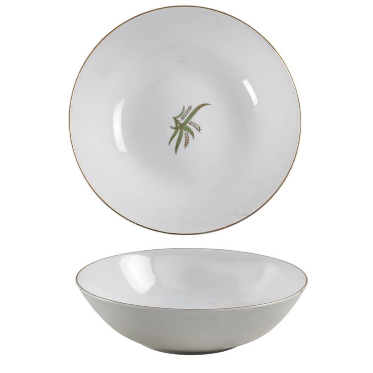 Wheat 9" Round Vegetable Bowl