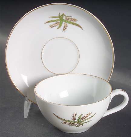 Flat Cup & Saucer Set