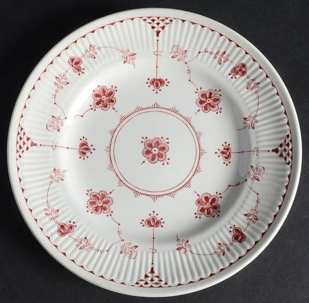 Denmark Pink Dessert/Pie Plate