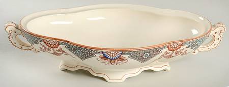 Formosa Brown Multicolor Oval Vegetable No Lid