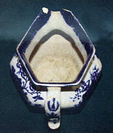 Indian Jar (Flow Blue) Pitcher