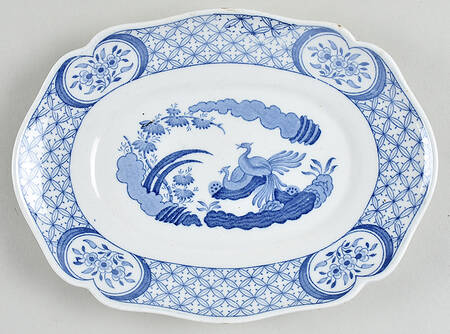 Old Chelsea Blue (Blue Birds, Flowers) Relish
