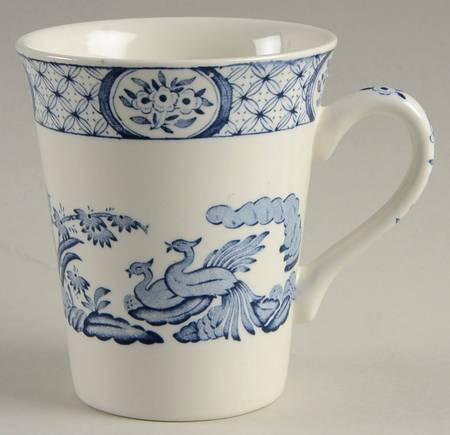 Old Chelsea Blue (Blue Birds, Flowers) Mug