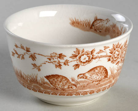 Quail Brown Bouillon Cup