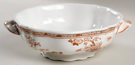 Quail Brown Round Vegetable No Lid