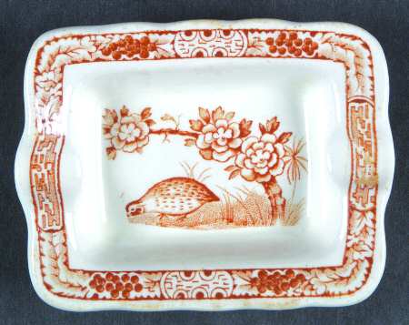 Quail Brown Small Ashtray