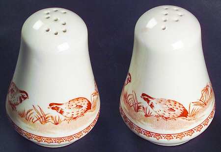 Quail Brown Salt & Pepper Set