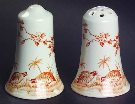Quail Brown Salt & Pepper Set