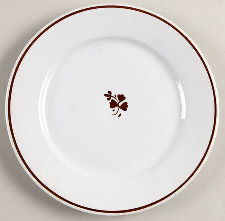 Tea Leaf Salad Plate