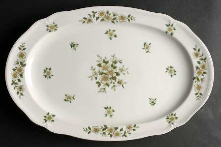 01721 15" Oval Serving Platter