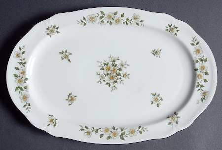 01721 13" Oval Serving Platter