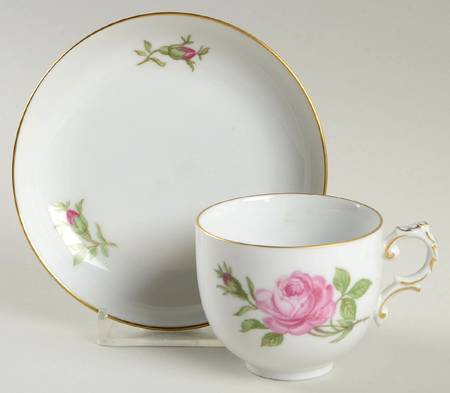 02171 Flat Demitasse Cup & Saucer Set