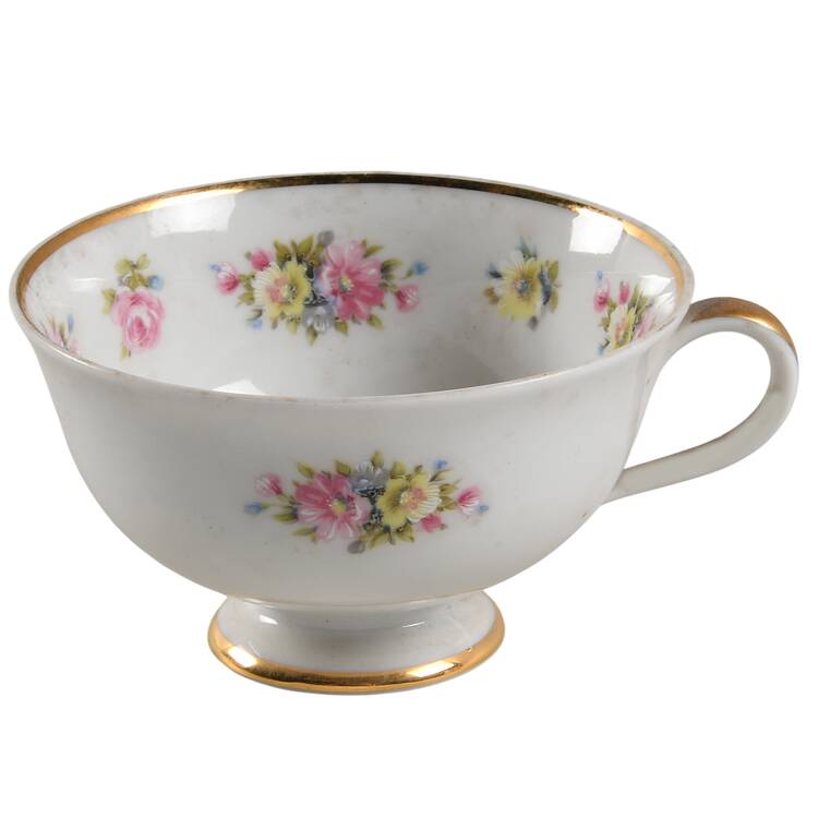 Bouquet Footed Cup by Furstenberg