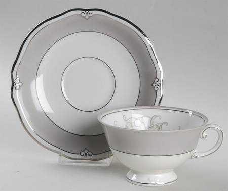 Fantasy (Old Brunswick) Footed Cup & Saucer Set