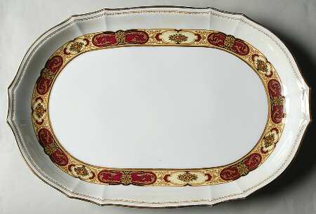 FUR13 17" Oval Serving Platter
