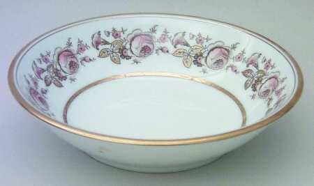 Gerverot Rose (Gold Verge) Fruit/Dessert (Sauce) Bowl