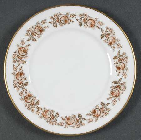 Gerverot Rose (No Verge) Bread & Butter Plate
