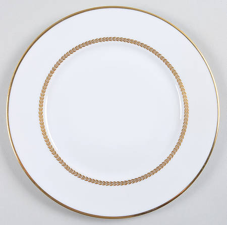 Golden Laurel Salad Plate