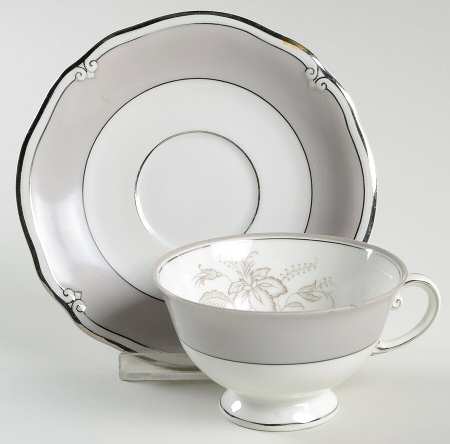 Kenmore Footed Cup & Saucer Set
