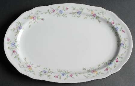Lyric 13" Oval Serving Platter